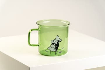 Caneca de vidro Snufkin 35 cl - Verde - Muurla