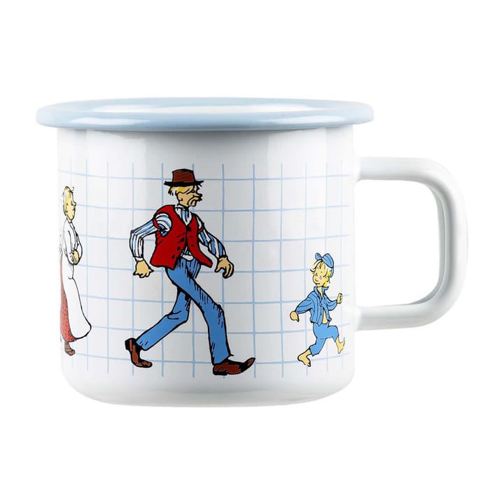 Caneca Emil The Katthult Folks 37 cl - Branco - Muurla