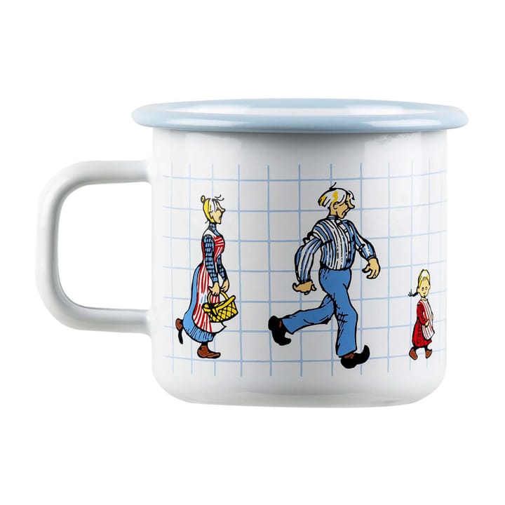 Caneca Emil The Katthult Folks 37 cl - Branco - Muurla