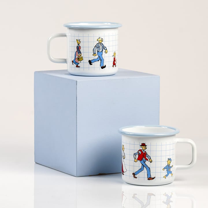 Caneca Emil The Katthult Folks 37 cl - Branco - Muurla