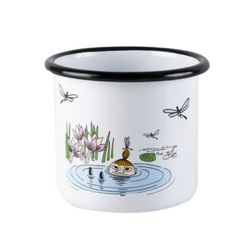 Caneca esmalte branca Little My - 3,7 dl - Muurla