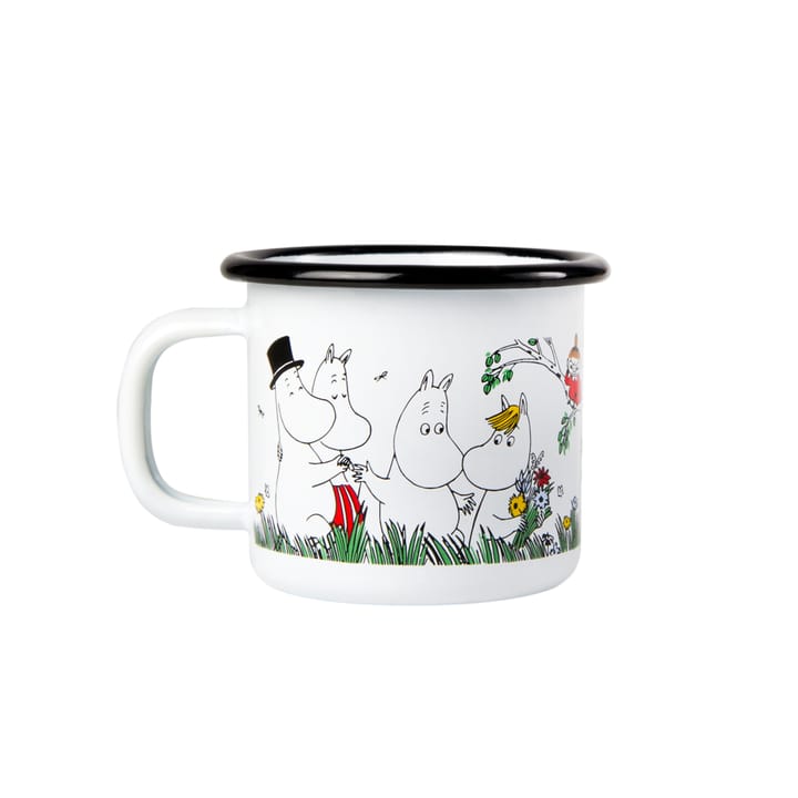 Caneca esmalte Glada familjen 1,5 dl - Gladafamiljen - Muurla