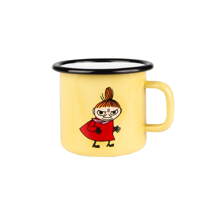 Caneca esmalte Little My 25 cl - Amarelo - Muurla