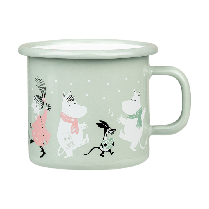 Caneca esmalte Moomin 25 cl - Festive spirits - Muurla