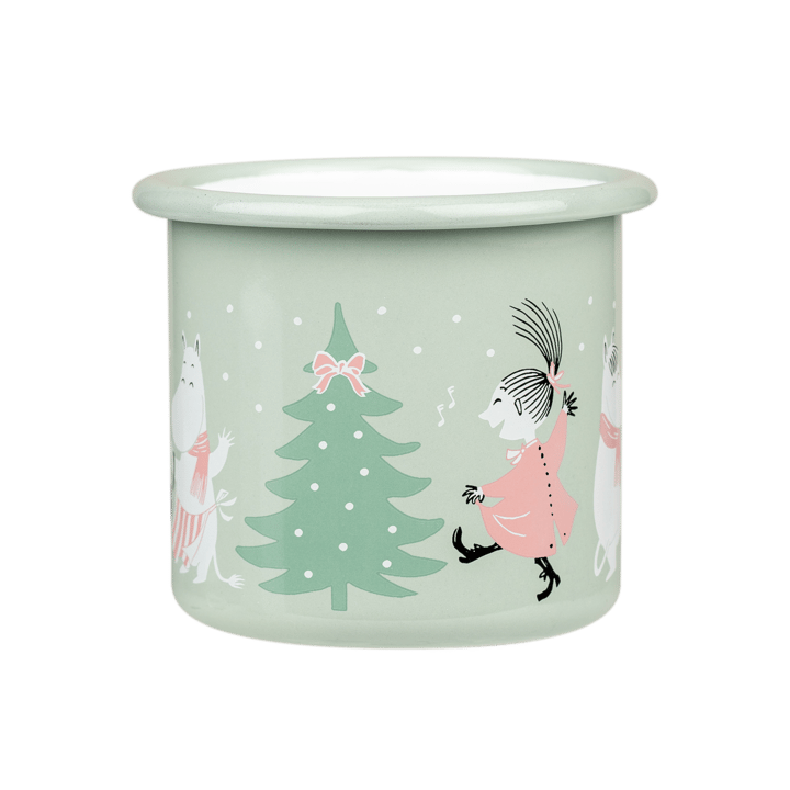 Caneca esmalte Moomin 25 cl - Festive spirits - Muurla