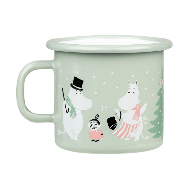 Caneca esmalte Moomin 25 cl - Festive spirits - Muurla