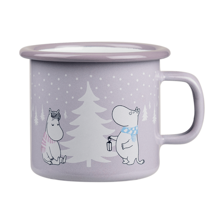 Caneca esmalte Moomin 25 cl - Snowfall - Muurla