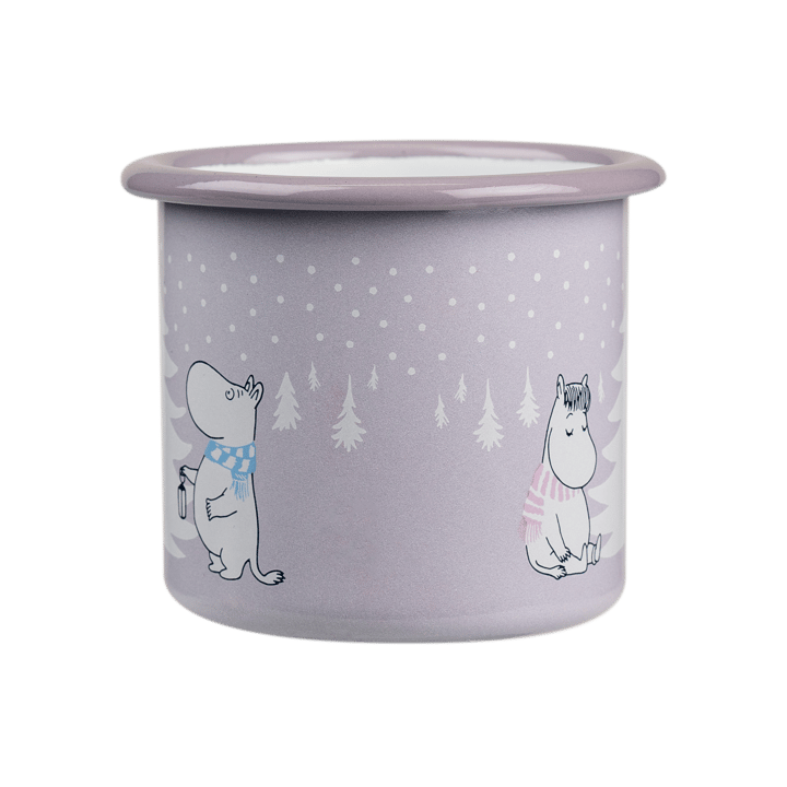 Caneca esmalte Moomin 25 cl - Snowfall - Muurla