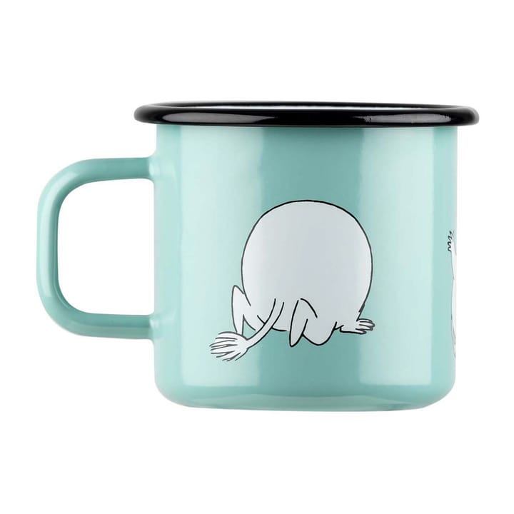 Caneca esmalte Moomin Retro 37 cl, Mint Muurla