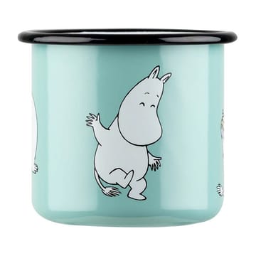 Caneca esmalte Moomin Retro 37 cl - Mint - Muurla