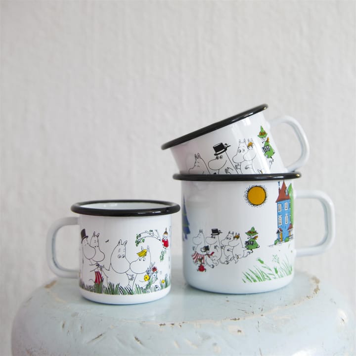 Caneca esmalte Moomin valley - 2,5 dl - Muurla