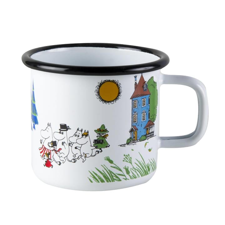 Caneca esmalte Moomin valley - 3,7 dl - Muurla