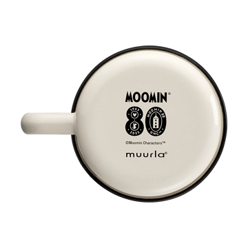 Caneca esmalte Mumin 80 37 cl - Branco - Muurla