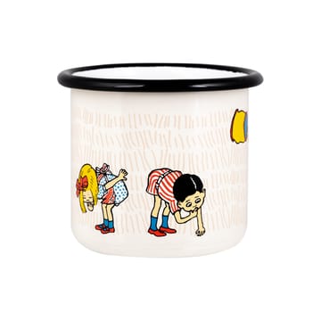 Caneca esmalte Pippi The Snirkle Hunt 25 cl - Multi - Muurla