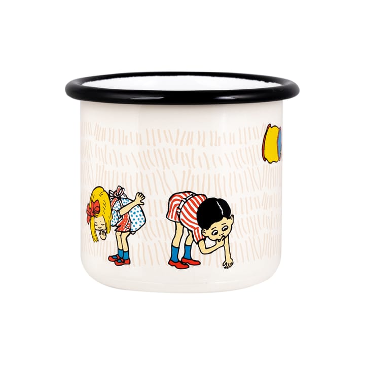 Caneca esmalte Pippi The Snirkle Hunt 25 cl - Multi - Muurla