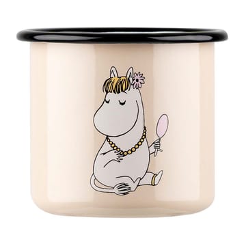 Caneca esmalte Snorkmaiden Retro 37 cl - Bege - Muurla