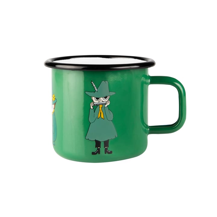 Caneca esmalte Snufkin 37 cl - Verde - Muurla