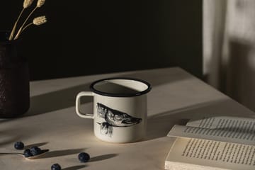 Caneca esmalte Teemu Järvi x Muurla 55 cl - Lúcio & truta - Muurla