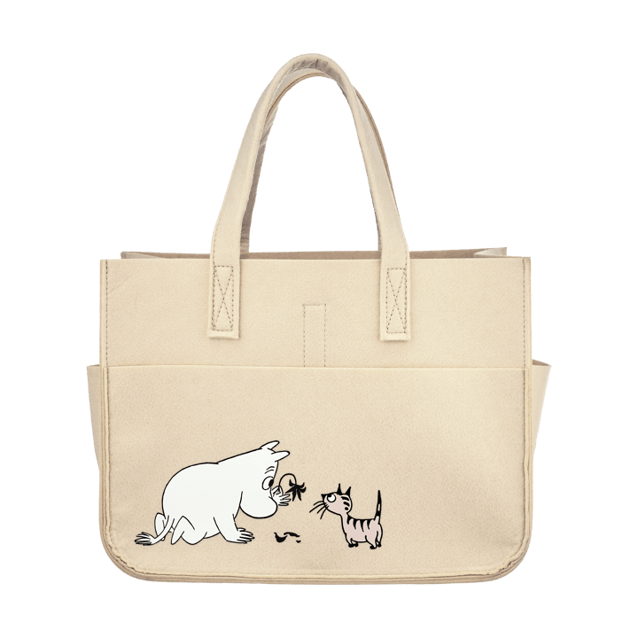 Cesta de armazenamento Mumin pets 25x40 cm - Beige - Muurla