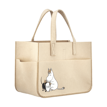 Cesta de armazenamento Mumin pets 25x40 cm - Beige - Muurla