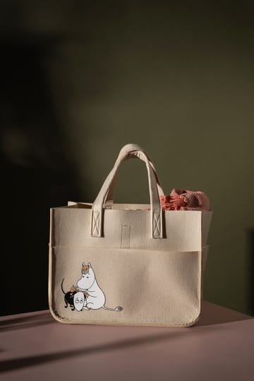 Cesta de armazenamento Mumin pets 25x40 cm - Beige - Muurla