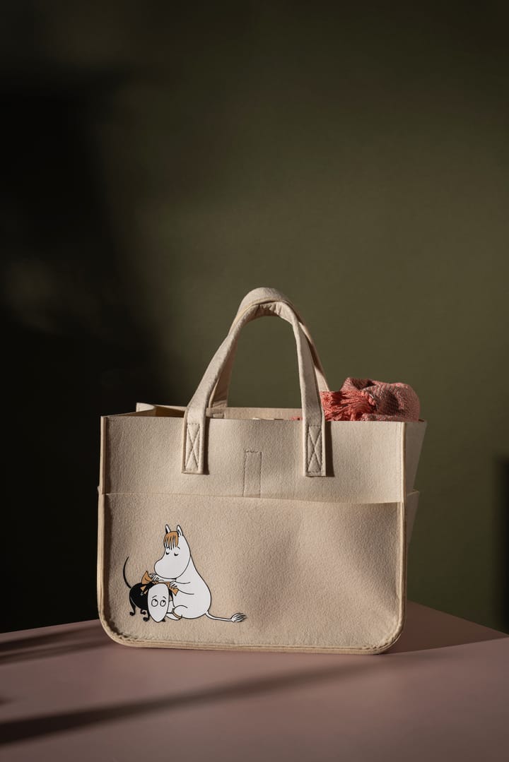 Cesta de armazenamento Mumin pets 25x40 cm, Beige Muurla