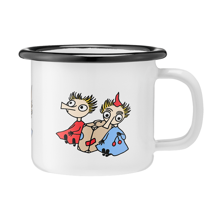 Chávena de Esmalte Moomin 1,5 dl - Thingumy and Bob - Muurla