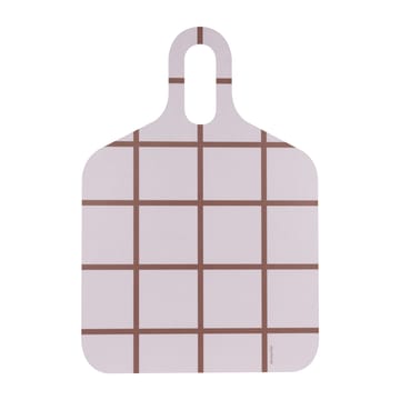 Checks & Stripes bandeja 30x44 cm - Marrom-beige - Muurla