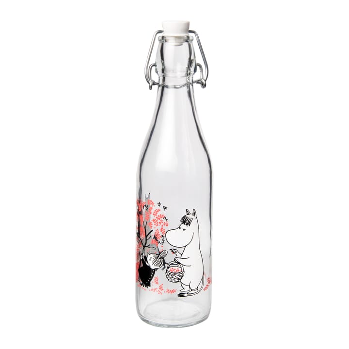 Garrafa de vidro Moomin 0,5 l - Berries - Muurla