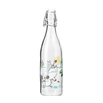 Garrafa de vidro Moomin 0,5 l - Fun in the water - Muurla