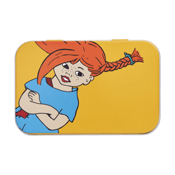 Lata de armazenamento Pippi 10x6,5x3 cm - The Strongest Girl - Muurla