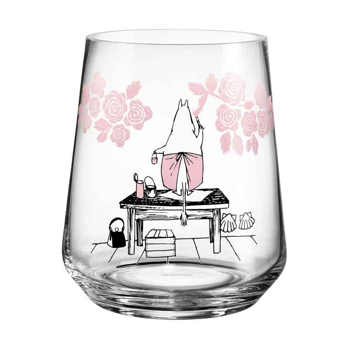 Moomin Originals lanterna/vaso 17,5 cm, Roses Muurla