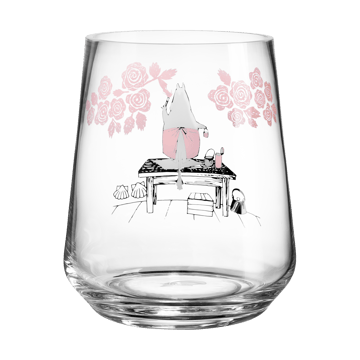 Moomin Originals lanterna/vaso 17,5 cm - Roses - Muurla