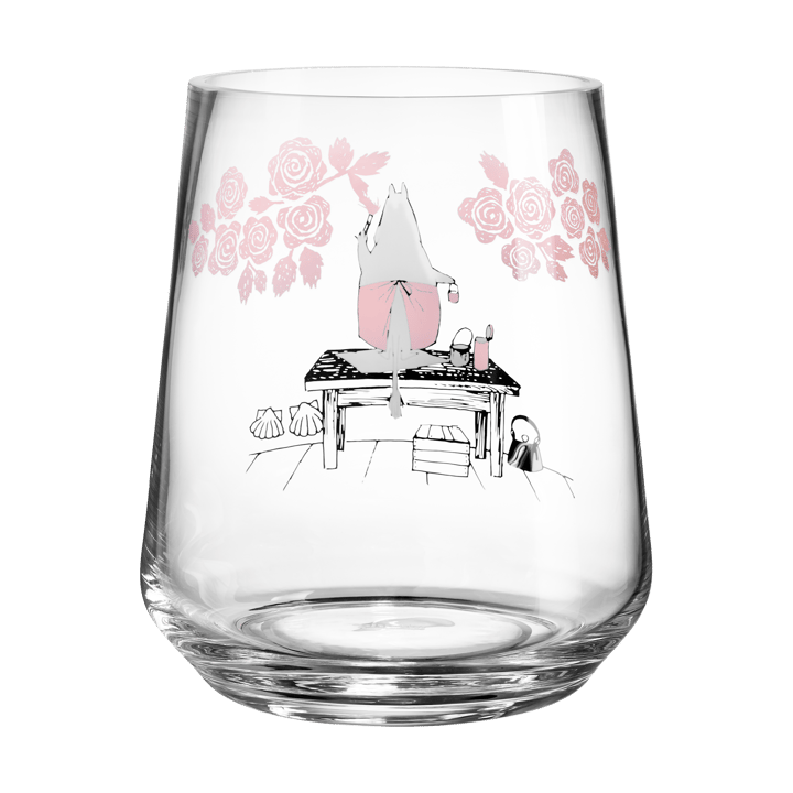 Moomin Originals lanterna/vaso 17,5 cm, Roses Muurla