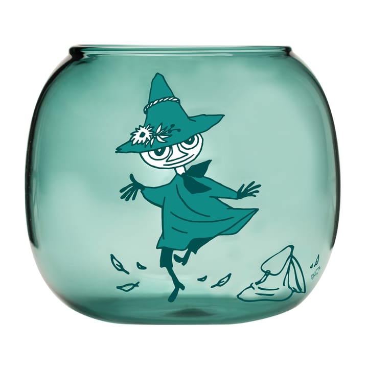 Snufkin suporte para vela 9.5 cm - Verde - Muurla