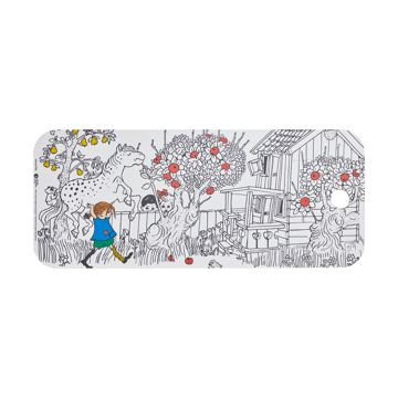 Tábua de cortar Pippi Chop & Serve 18x44 cm - The Way Home - Muurla