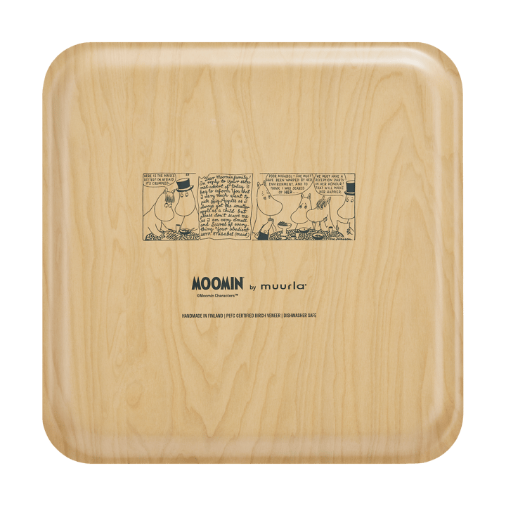 Tabuleiro Moomin 33x33 cm - Coffee time - Muurla