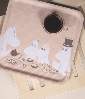 Tabuleiro Moomin 33x33 cm - Coffee time - Muurla