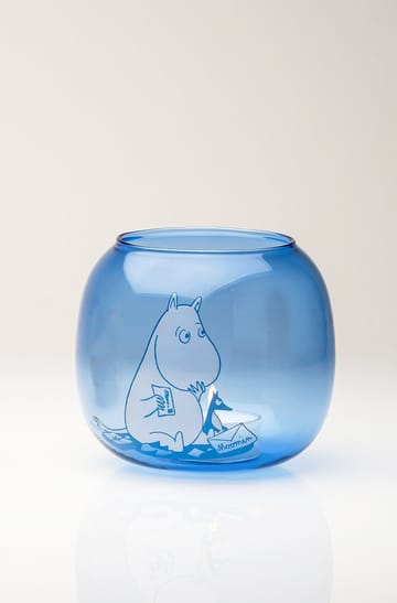 Tigela/lanterna Moomin 9 cm - Azul - Muurla