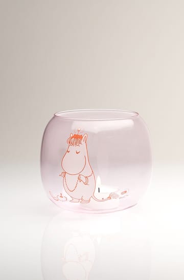 Vaso lanterna Snorkmaiden Ø9 cm - Rosa  - Muurla