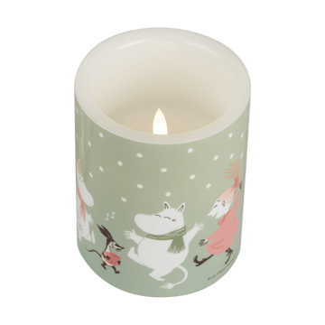 Vela LED Moomin 12,5 cm - Festive spirits - Muurla