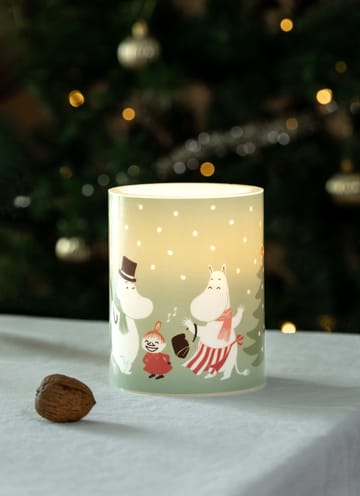 Vela LED Moomin 12,5 cm - Festive spirits - Muurla