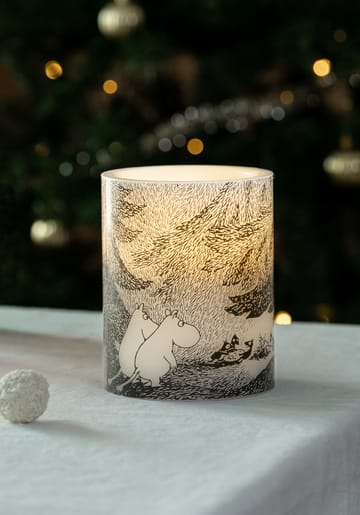 Vela LED Moomin 12,5 cm - Under the trees - Muurla