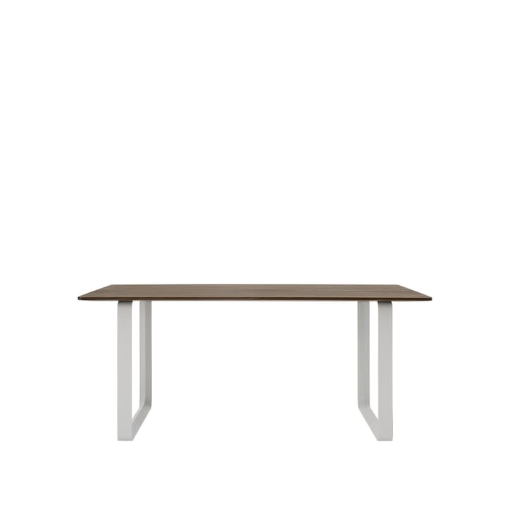 70/70 mesa de jantar 170x85 cm - Carvalho-cinzento fumado sólido - Muuto