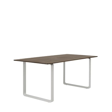 70/70 mesa de jantar 170x85 cm - Carvalho-cinzento fumado sólido - Muuto