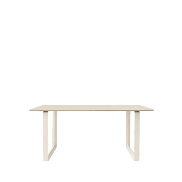 70/70 mesa de jantar 170x85 cm - Folheado de carvalho-compensado-areia - Muuto