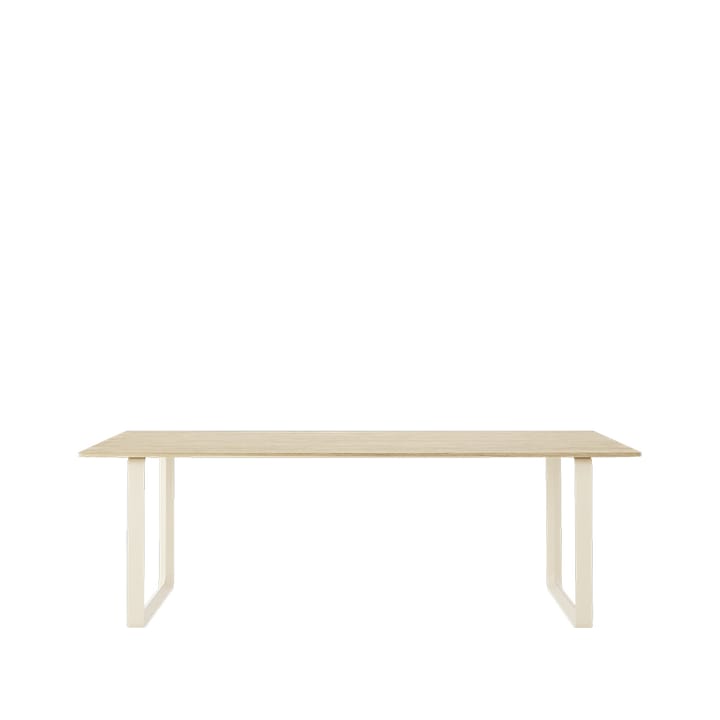 70/70 mesa de jantar 225x90 cm - Carvalho-areia sólido - Muuto