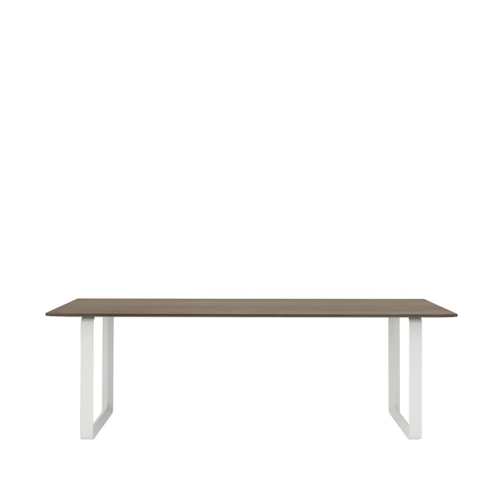 70/70 mesa de jantar 225x90 cm - Carvalho-Branco fumado sólido - Muuto