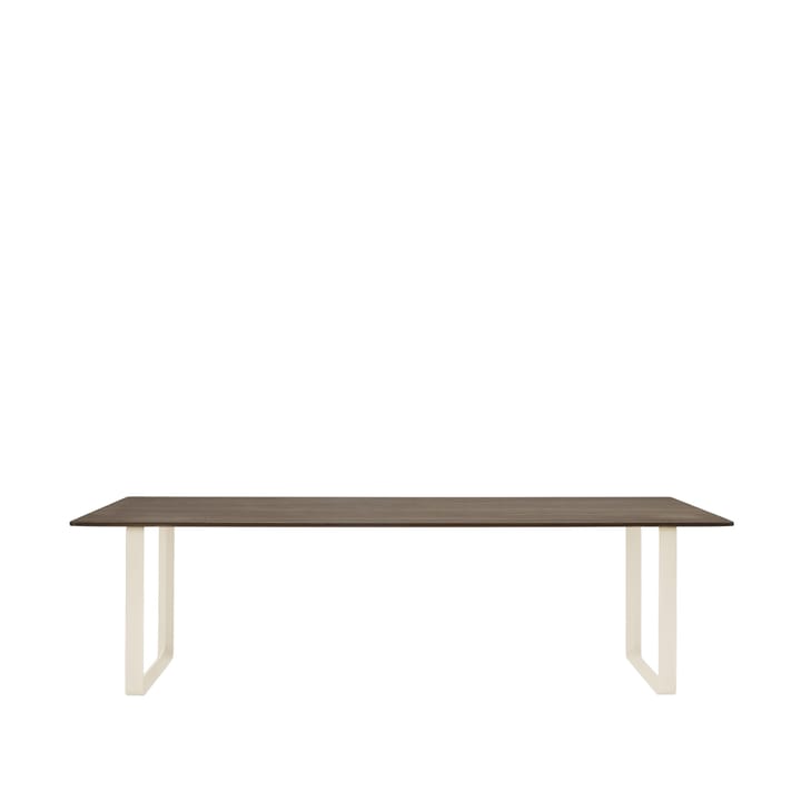 70/70 mesa de jantar 255x108 cm - Carvalho-areia fumado sólido - Muuto