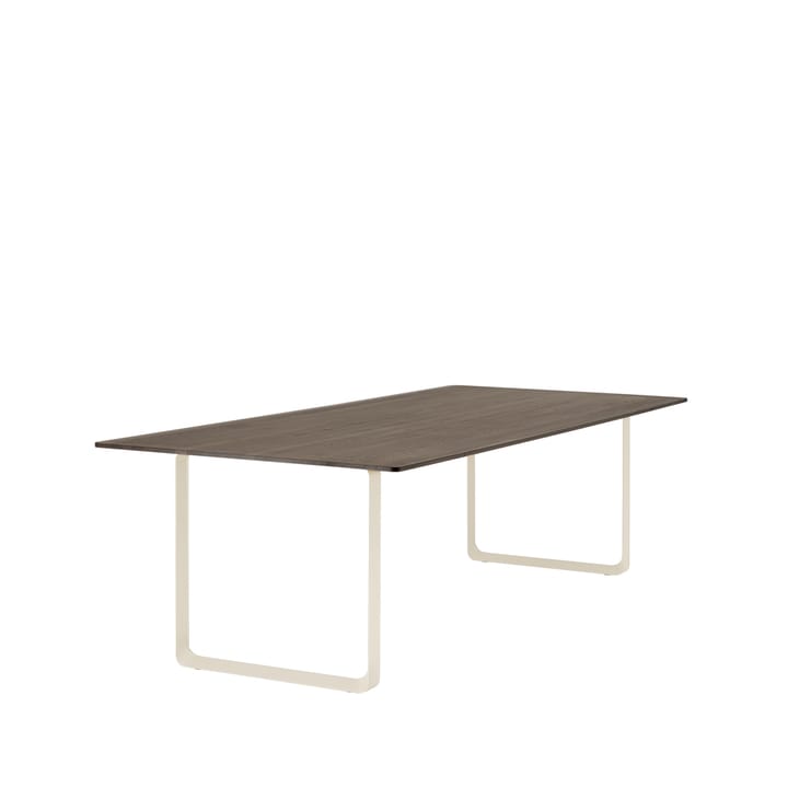 70/70 mesa de jantar 255x108 cm - Carvalho-areia fumado sólido - Muuto